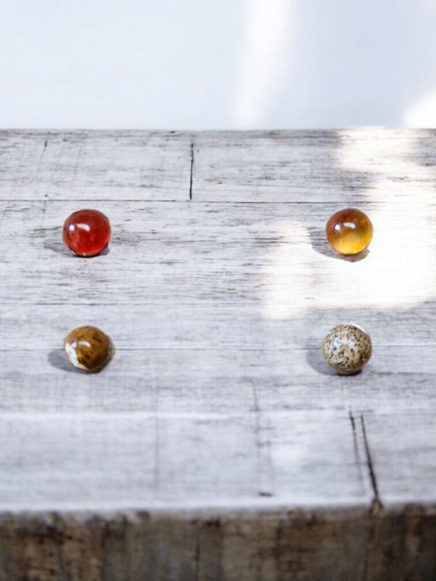 Genuine gemstones Stud Titanium Earrings