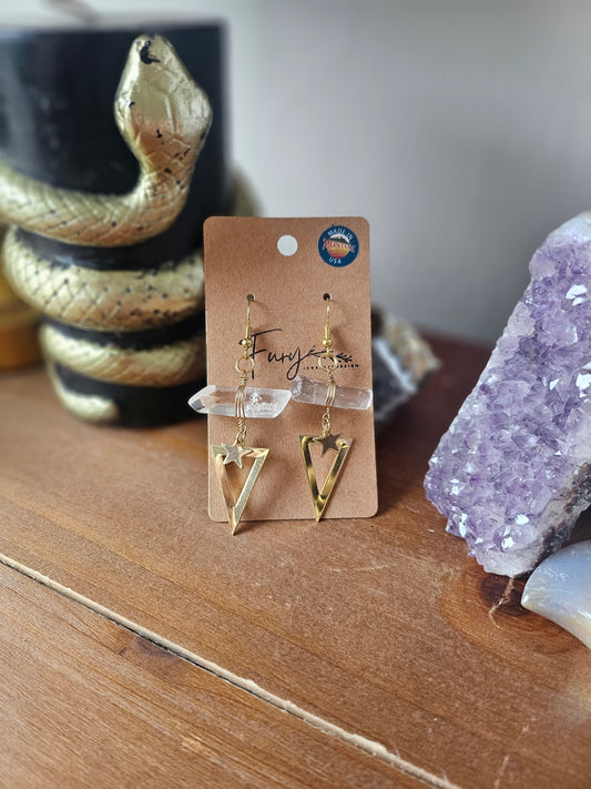Crystal Gold Drops
