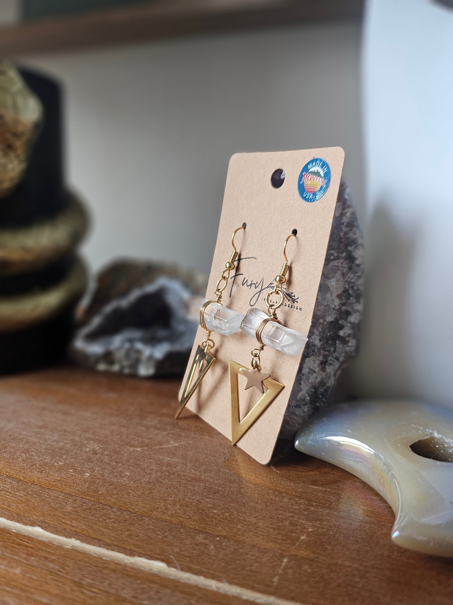 Crystal Gold Drops