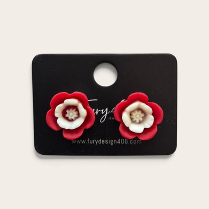 Flowers of All Kinds Stud Earrings