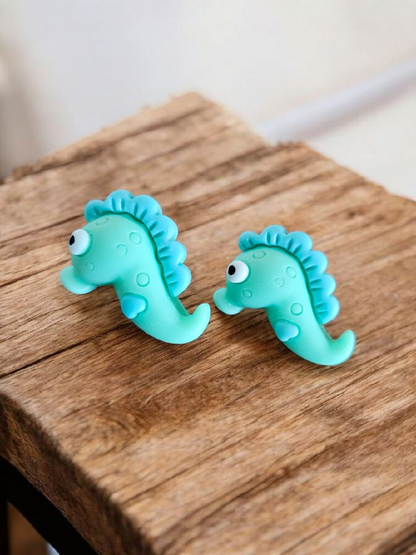 Sea Creatures Resin Stud Earrings