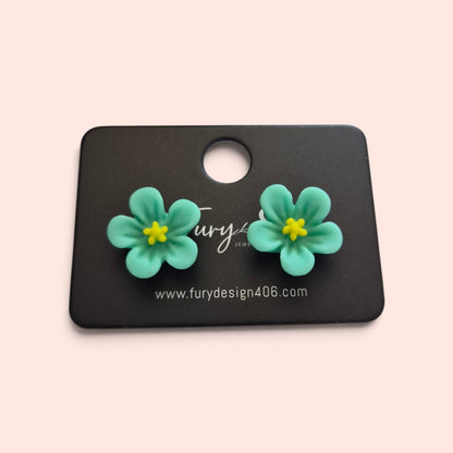 Flowers of All Kinds Stud Earrings