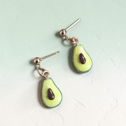 Resin Fruits Stud Earrings