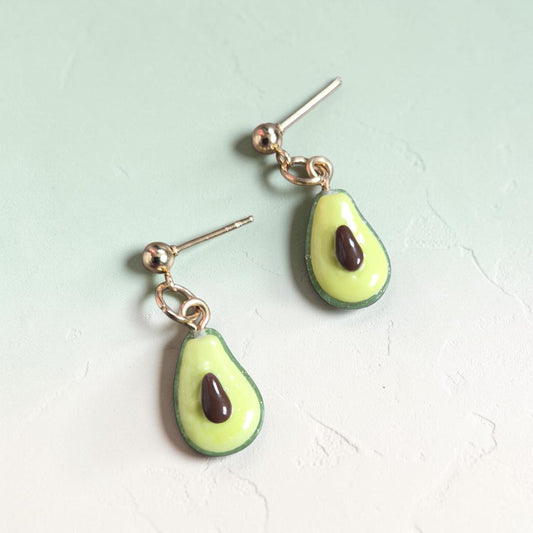 Resin Fruits Stud Earrings