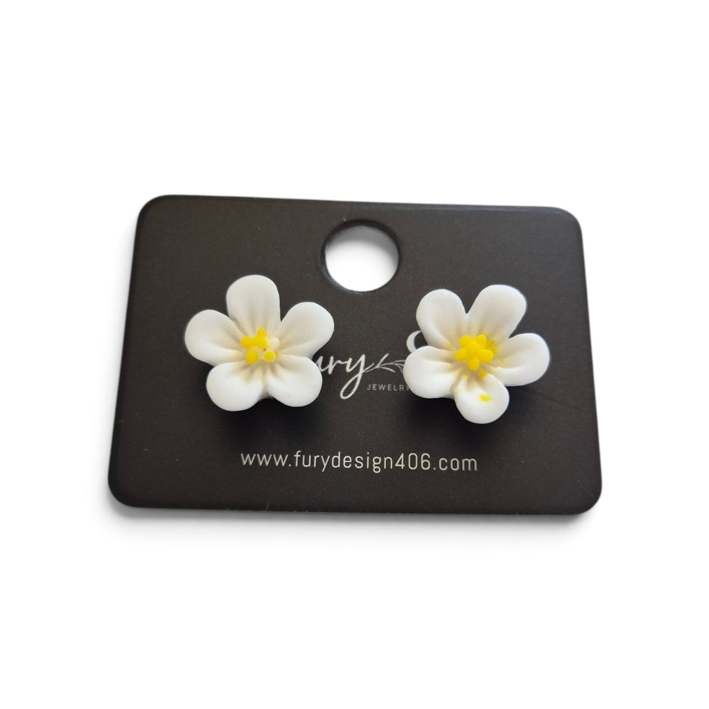 Flowers of All Kinds Stud Earrings