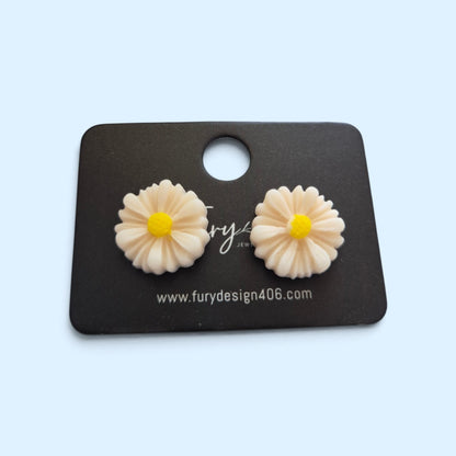 Flowers of All Kinds Stud Earrings