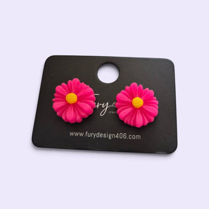 Flowers of All Kinds Stud Earrings