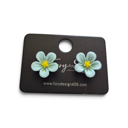 Flowers of All Kinds Stud Earrings