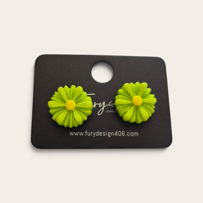 Flowers of All Kinds Stud Earrings