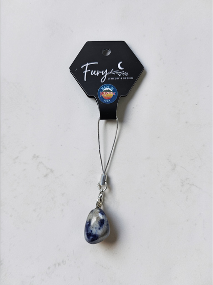 Multi Design Upcycled Charms Phone Charm or Keychain