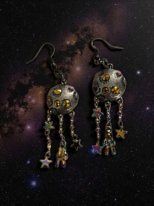 Interstellar Jellyfish Dangle Earrings