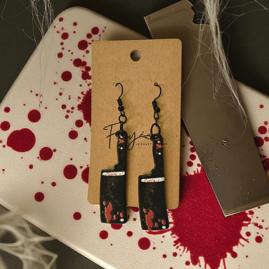 Butchers Slasher Earrings