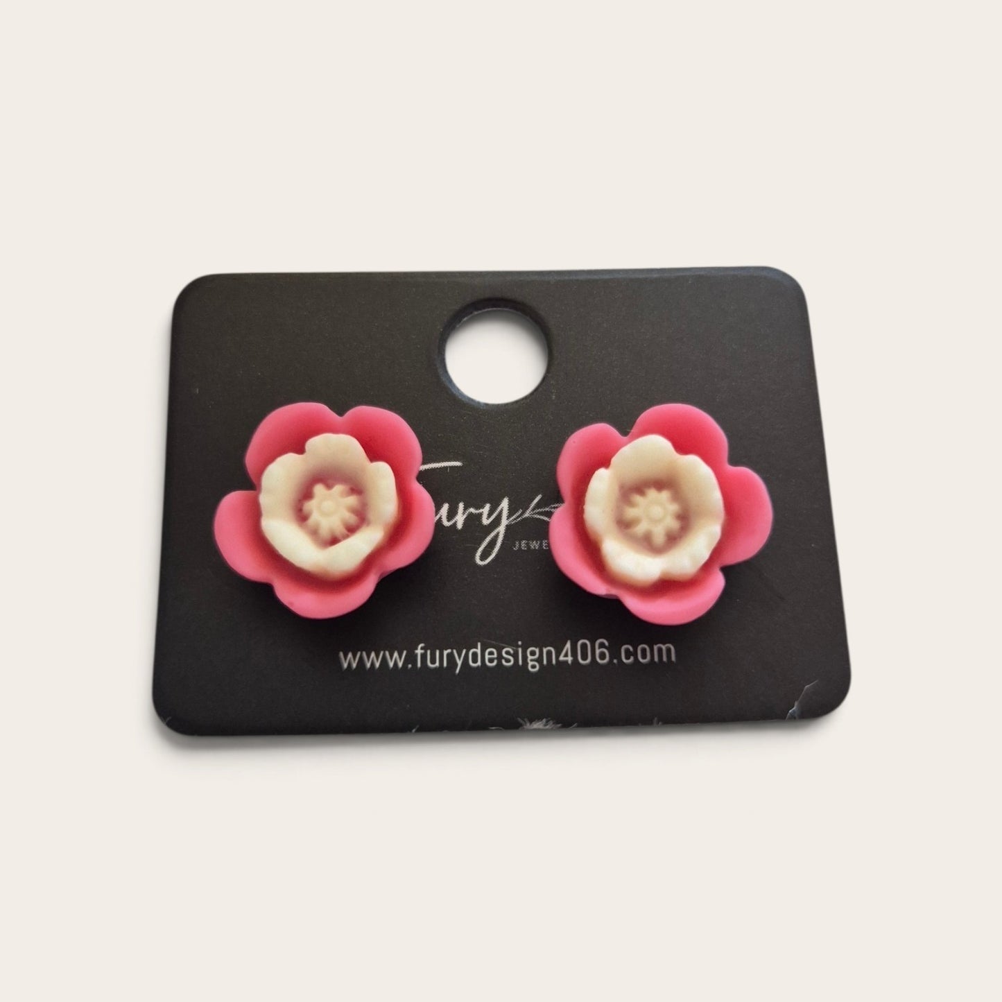 Flowers of All Kinds Stud Earrings