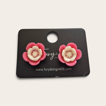 Flowers of All Kinds Stud Earrings
